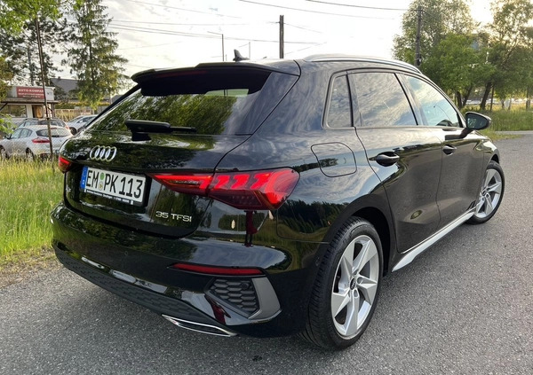 Audi A3 cena 110700 przebieg: 36000, rok produkcji 2020 z Żnin małe 781